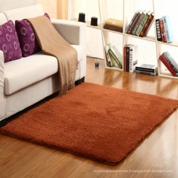 Tapis en microfibre de fourrure blanche de grande surface au Japon